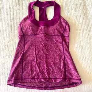 Lululemon Razor Back Tank Top w/ Built in Sports Bra